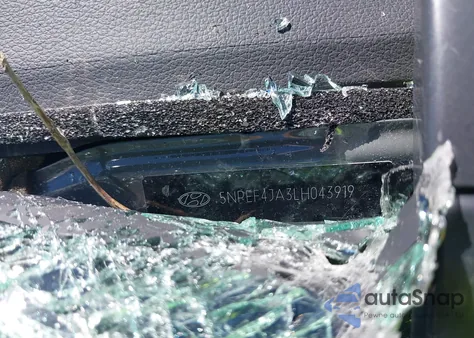 2020 Hyundai Sonata Sel z USA, uszkodzony, nr VIN 5NPEF4JA3LH043919